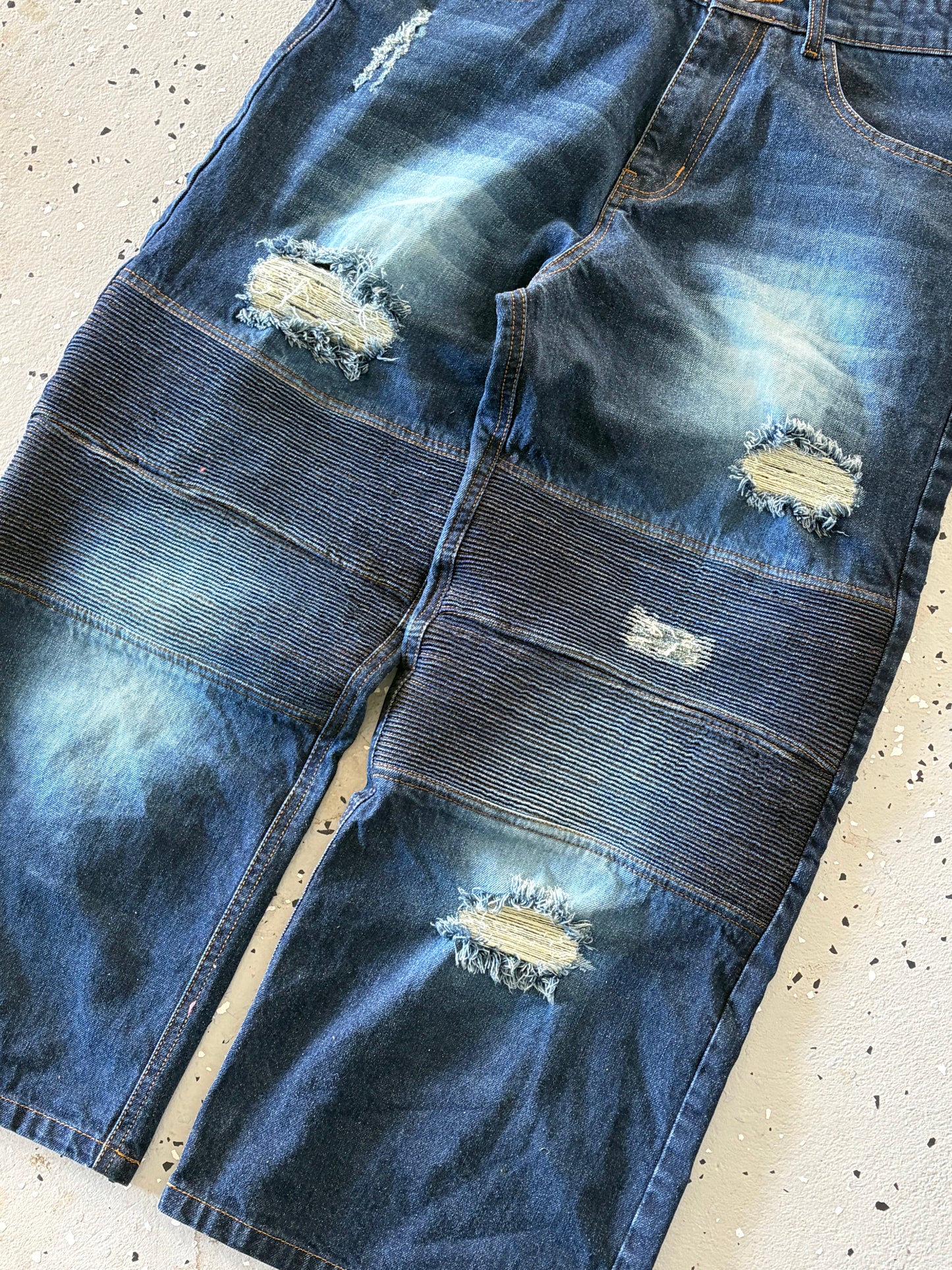 "revenant" Biker denim
